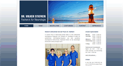 Desktop Screenshot of neurologie-stiefken.de